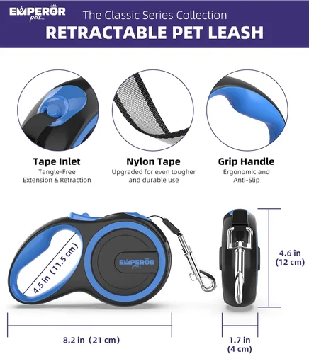 Miniatura 3 de Accesorio adicional para correa retráctil para perro, correa de mano y muñeca, para mayor comodidad, agarre suelto para tus manos y un mejor