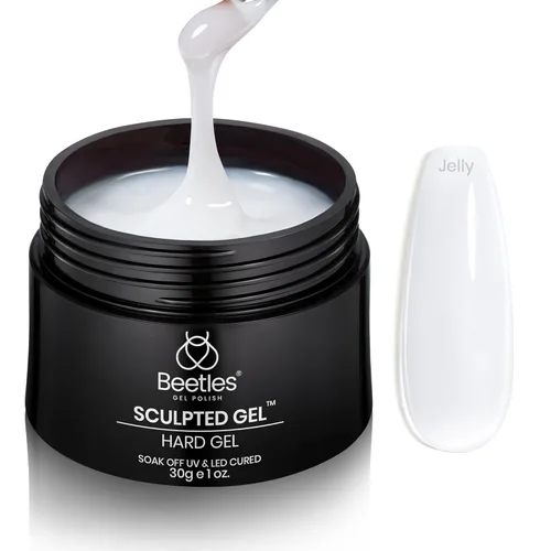 Miniatura 17 de Beetles - Gel Constructor Rosa Nude Gel Esculpido de Alta Dureza para Extensión de Uñas Reparación de Roturas Protección Duradero para Hogar Salón