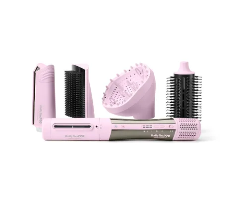 Miniatura 15 de BaBylissPRO StyleSwitch Ionic Multi-Styler, Air Styler and Hair Dryer, Lightweight Hot Air Brush with 5 Attachments, Automatic Dual Voltage Azul