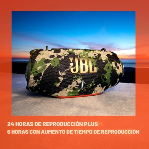 Miniatura 7 de JBL Xtreme 4 - Altavoz Bluetooth portátil, sonido potente y graves profundos, resistente al agua IP67, 24 horas de reproducción, Powerbank, Auracast