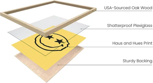 Miniatura 33 de Haus and Hues Arte de pared amarillo – Pósteres estéticos con cita para adolescentes, pósteres estéticos para dormitorio, niñas, impresión artística