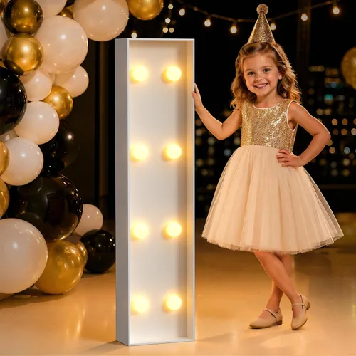 Miniatura 24 de Mixifox Letras de marquesina de 3 pies en Y, letras grandes iluminadas de 3 pies de alto con luces, letra grande para boda, compromiso, graduación