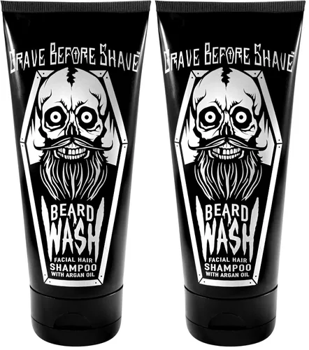 Miniatura 3 de GRAVE BEFORE SHAVE™ CHAMPÚ PARA LAVAR BARBA 6oz. Tubo