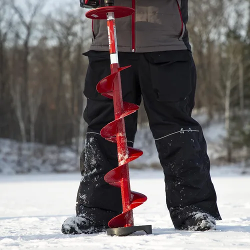 Miniatura 7 de Eskimo 35400 Broca de pistola de 6" Taladro Adaptativo para Hielo Broca Pesa Solo 1.45 Kilogramos, Vuelve a perforar agujeros viejos fácilmente