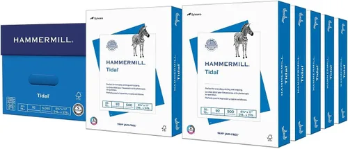 Miniatura 13 de Hammermill Papel para impresora, Tidal 162180C - Papel de copia de 20 libras, 8.5 x 11-3 resma (1,500 hojas) - 92 brillante, fabricado