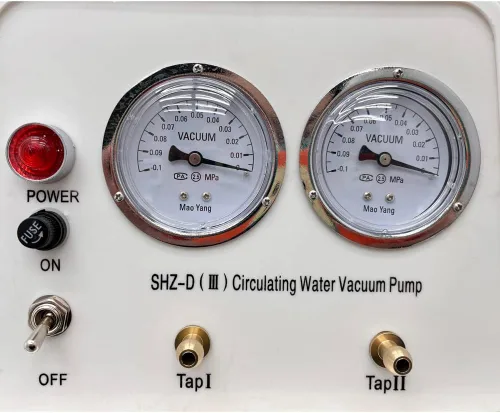 Miniatura 6 de INTBUYING Bomba de vacío de agua circulante de 110V 15L Aspirador de chorro de agua de laboratorio para química y evacuación de aire, bomba de vacío