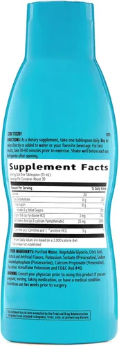 Miniatura 2 de GNC Total Lean Triple Strength L-Carnitina Líquido Apoya el metabolismo de los ácidos grasos y ayuda a impulsar la recuperación muscular, sin