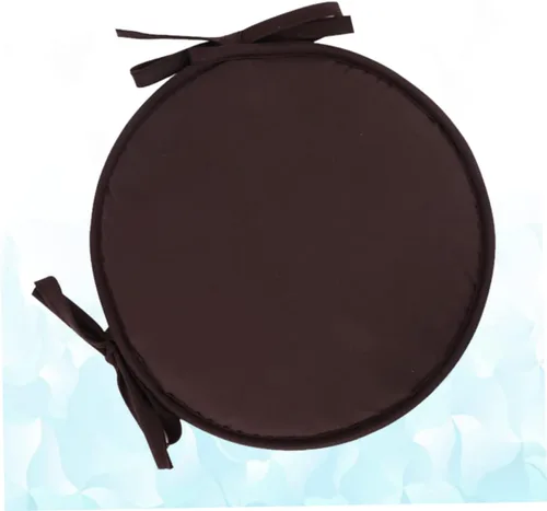Miniatura 3 de Homoyoyo 2 cojines redondos de oficina para exteriores, cojines de asiento para sillas de comedor, sillas redondas para exteriores, cojines
