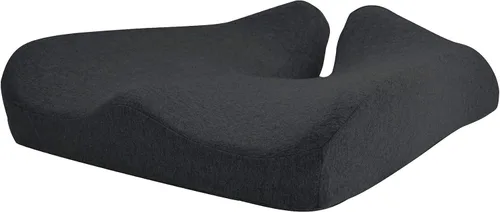 Miniatura 8 de Cushion Lab - Cojín de asiento patentado para aliviar la presión para largas horas sentado en silla de oficina y hogar, espuma viscoelástica extra
