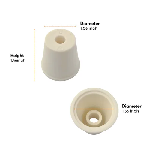 Miniatura 4 de Compartimento hermético de doble burbuja y tapón de bombona (paquete de 2)