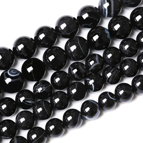 Miniatura 27 de Cuentas de jade verde chino natural, piedras preciosas, cuentas redondas sueltas para hacer joyas, pulsera DIY, collar, 8mm, 45 piezas, 15 pulgadas