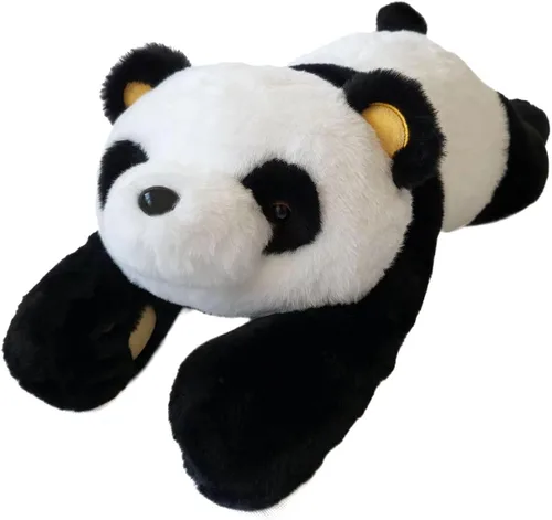 Miniatura 10 de FoxVilla Oso de 4 libras de peluche con peso, peluches de felpa con peso de 24 pulgadas para adultos, lindo peluche suave con peso para lanzar