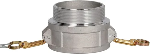 Miniatura 10 de 2 piezas de accesorios de bloqueo de leva fundida por gravedad de aluminio (parte B de 3 pulgadas) de manguera de leva y ranura, acoplador hembra