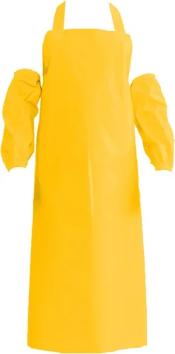 Miniatura 6 de ELEBOX Delantal impermeable a prueba de aceite delantal utilitario delantal resistente a productos químicos con manga delantal de trabajo ultra