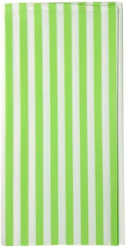 Miniatura 9 de oocc Mantel desechable con rayas blancas, 54 x 108 pulgadas, 2 unidades Mantel de plástico a rayas, rectángulo grueso, para cocina, picnic, boda
