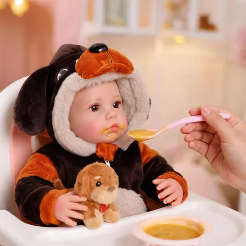 Miniatura 10 de BABESIDE Reborn Baby Doll Boy - Muñeca realista de vinilo suave de 20 pulgadas con cuerpo posable y accesorios, muñeca de bebé recién nacido