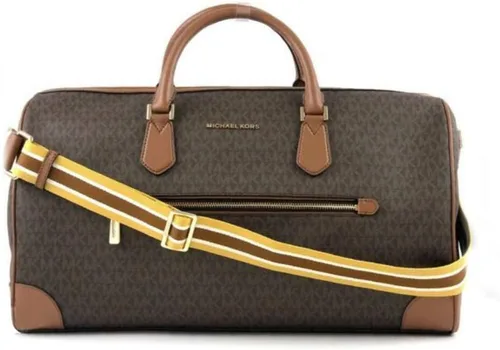 Miniatura 2 de Michael Kors Bolsa de viaje grande en PVC Signature Marrón