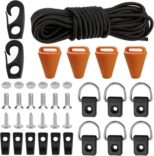 Miniatura 9 de ISURE MARINE Kit de aparejo de cubierta de kayak, accesorio para barco, kayak, canoa Conjunto 1