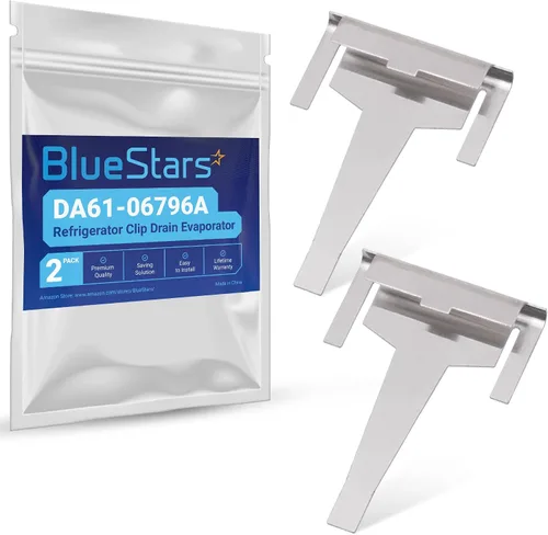 Miniatura 10 de BlueStars DA61-06796A Clip de Drenaje del Evaporador del Refrigerador - Resuelve el Problema de Acumulación de Hielo - Compatible con Refrigeradores