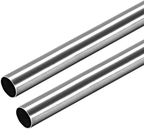 Miniatura 14 de uxcell Tubo redondo de acero inoxidable 304 de 0.236 in de diámetro exterior de 0.016 in de grosor de pared de 9.843 in de longitud, tubo recto sin