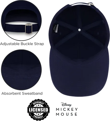 Miniatura 22 de Disney Gorra de béisbol para hombre, sombrero ajustable de Mickey Mouse para adultos