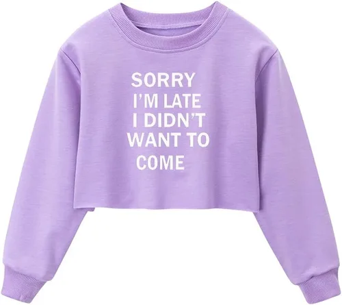 Miniatura 47 de Camiseta corta para niñas y niños, linda sudadera estética con gráficos de dibujos animados para adolescentes