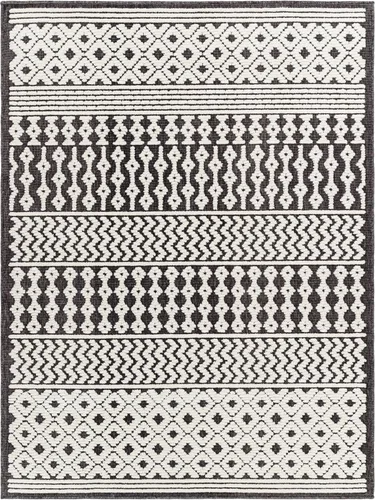 Miniatura 4 de Surya Cottage Lyna Alfombra lavable, 2' x 2'10" (2' x 3'), carbón