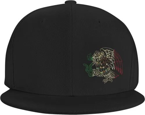 Miniatura 2 de Sombrero de pico plano de águila mexicana Negro