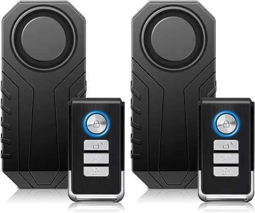 Miniatura 9 de Sistema de Alarma de Coche KCMYTONER, Alarma de Seguridad de 113dB con Sensor de Movimiento, Alarma Antirrobo para Vehículos, Luz LED Roja