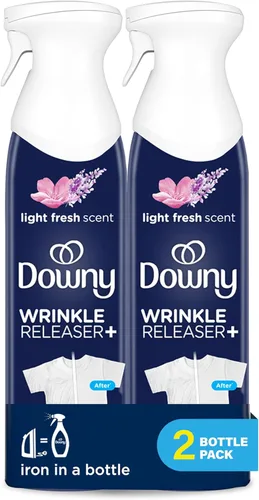 Downy Aerosol para Sacar las Arrugas | Todo en uno: aerosol removedor de arrugas, eliminador de olores, removedor de estática | Refrescador de tela