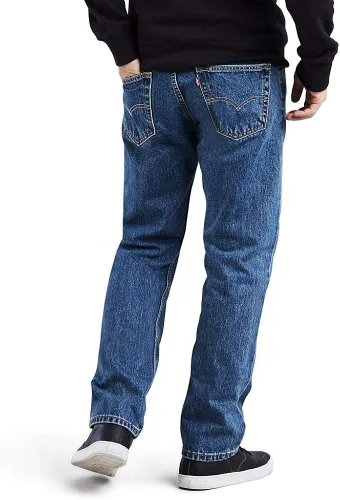Miniatura 3 de Levi's Men's 505 Regular Fit Jeans (Also Available in Big & Tall)