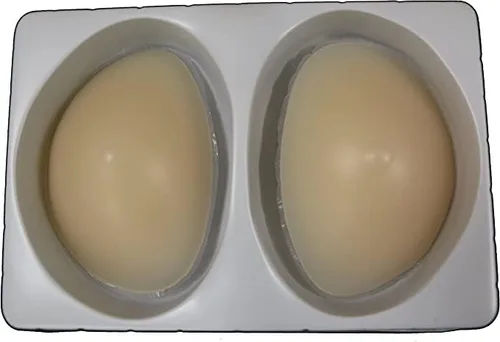 Miniatura 2 de ENVY BODY SHOP Almohadillas de silicona rellenas de silicona para mujer, almohadillas de pecho push-up, traje de baño e inserciones de sujetador