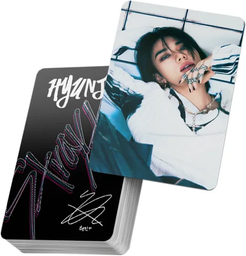 Miniatura 4 de KPOPBP Stray Kids Fotocards 60 PCS SKZ Rock Star Álbum Tarjetas de Fotos con 32 PCS Calcomanías Regalo Kpop Tarjetas Lomo Mercancía para Niños