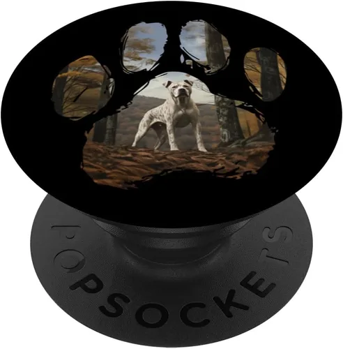 Miniatura 6 de Dogo Argentino Mountain Paw Design Dog Mom Dad PopSockets MagSafe PopGrip for iPhone