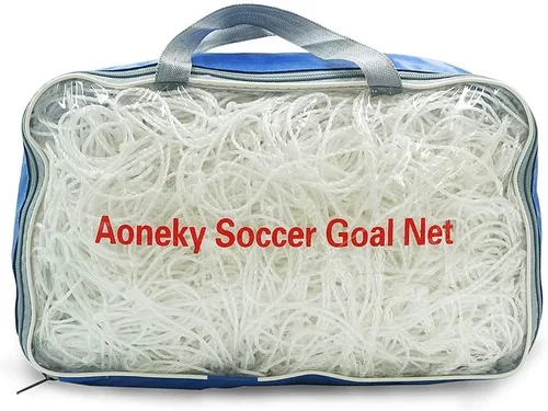 Miniatura 7 de Aoneky Red de portería de fútbol – 24 x 8 pies – Red de poste de portería de fútbol de tamaño completo – no incluye postes