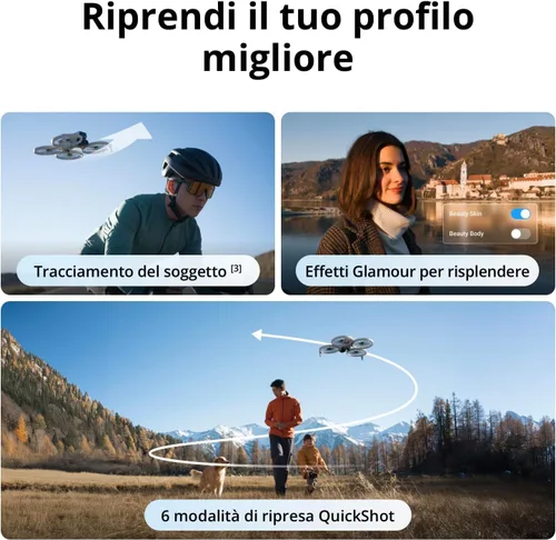 Miniatura 5 de DJI Flip Fly More Combo con controlador remoto RC 2 con pantalla, dron con cámara 4K UHD para adultos, despegue desde la palma, retorno automático