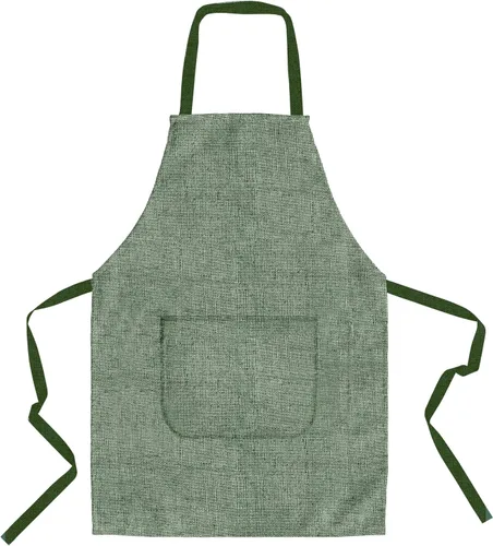 Miniatura 10 de Delantales de chef Cocinar hornear a la parrilla para restaurante casero Delantales de cocina premium con doble bolsillo para hombres y mujeres