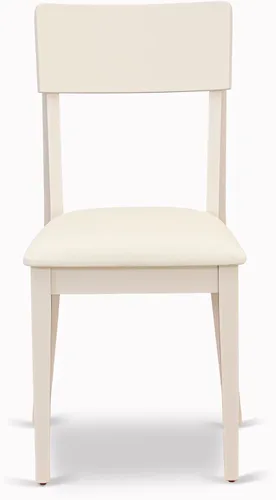 Miniatura 10 de East West Furniture ANAD3-LWH-LC - Juego de mesa y sillas de cocina de 3 piezas contiene una mesa de comedor redonda con pedestal y 2 sillas