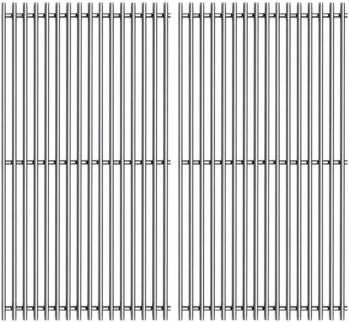 SE2932 (2 unidades) Rejillas de cocina de acero inoxidable de 16 5/8 pulgadas para Centro G40304 G40305, G40200, Charbroil 463253905, 463254405,