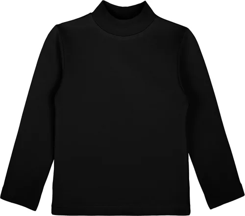 Miniatura 2 de Lilax Camiseta básica de algodón de cuello alto falso de manga larga para niña