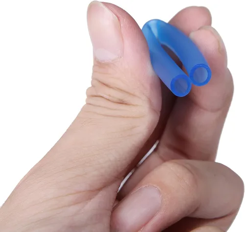 Miniatura 3 de ALEGI Aquariums - Tubo flexible estándar azul estándar de 3/16 pulgadas, azul para peceras, terrarios e hidroponía (100 pies + 80 conectores)