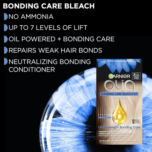 Miniatura 39 de Garnier Color de Cabello Olia Tinte Permanente Sin Amoníaco Color Brillante Rico en Aceite, 7.0 Rubio Oscuro, 2 Unidades (El Empaque Puede Variar)