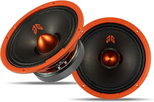 Miniatura 9 de MX80P1 - Altavoz de rango medio de 8 pulgadas, tapa antipolvo roja, 480 W máximo, 4 ohmios, altavoces de puerta de audio de alta calidad para coche