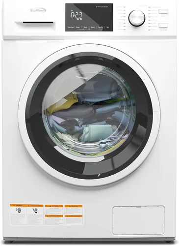 Miniatura 2 de KoolMore Combo de lavadora y secadora de carga frontal 2 en 1, 2.7 pies cúbicos, para apartamento, dormitorio, RV, 16 ciclos de lavado y 4 ciclos