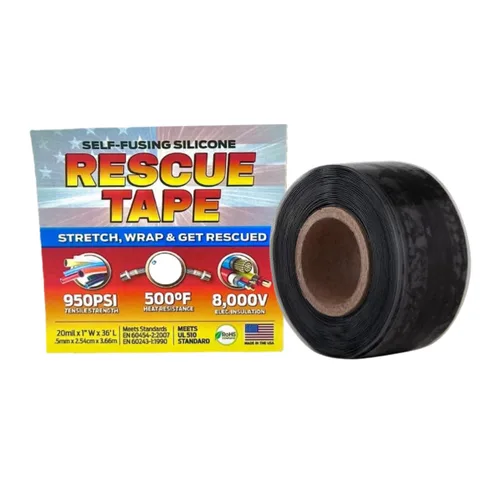 Miniatura 15 de Bond It Cinta de rescate, de silicona autofusionable para emergencias de fontanería, reparación de tuberías y mangueras, aislamiento eléctrico