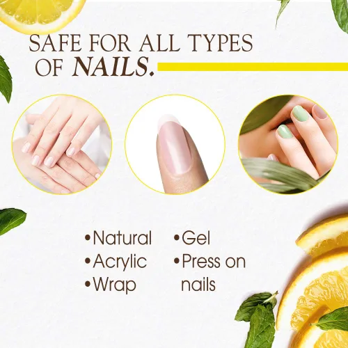 Miniatura 4 de Gena Nail Brite - Exfoliante blanqueador con cepillo, limpia condiciones e ilumina las uñas, 4 onzas
