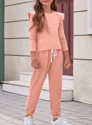 Miniatura 5 de blibean Conjuntos de ropa de otoño para niñas con estilo, tallas 4-13 años