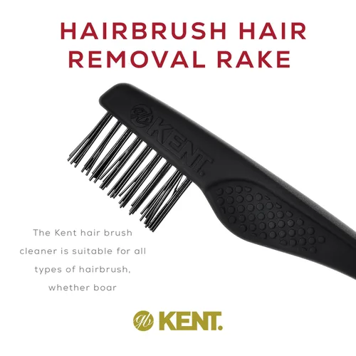 Miniatura 3 de Kent LPC2 Herramienta de limpieza de cepillos de pelo y limpiador de cepillo de pelo herramienta de rastrillo para cepillo removedor de pelo