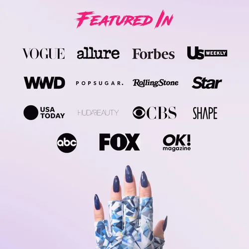 Miniatura 7 de ManiGlovz - Guantes de uñas originales con protección UPF 50+ UV Guantes de manicura de gel y guantes anti UV sin dedos para mujeres Se pueden