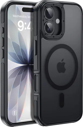 Miniatura 115 de Funda para iPhone 17 Pro Max con protector de lente de cámara [protección de grado militar de 10 pies] compatible con MagSafe a prueba de golpes